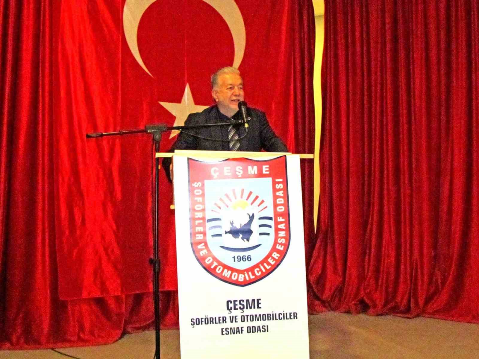 Çeşme Şoförler ve Otomobilciler Esnaf Odası’nda yeni Başkan Ali Koparal
