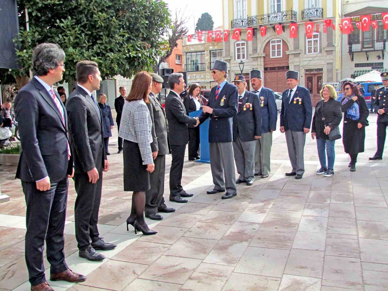 Çeşme’de 18 Mart Çanakkale Zaferi törenle anıldı
