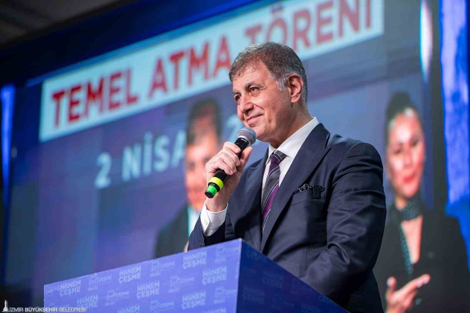 Çeşme’de kiralık sosyal konut projesi Hanem’in temeli atıldı
