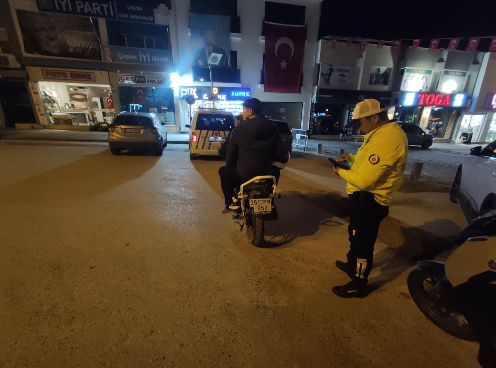 Çeşme’de yılbaşı önlemleri üst seviyeye çıkarıldı
