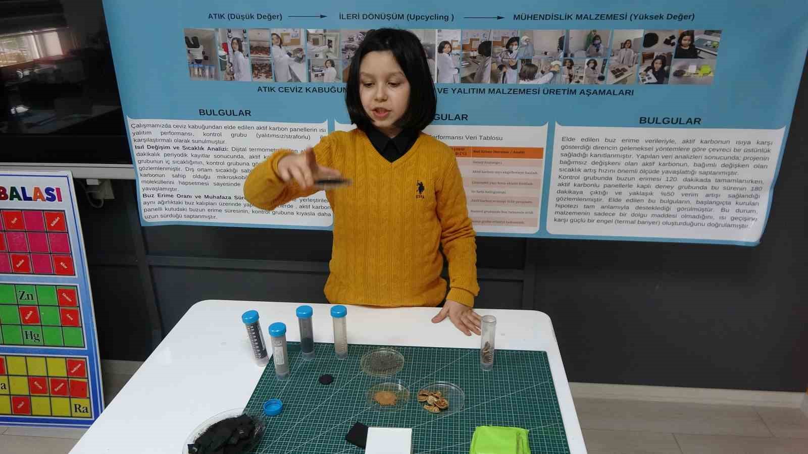 Ceviz kabuğundan yalıtım malzemesi geliştirdi, hedefinde Türkiye birinciliği var
