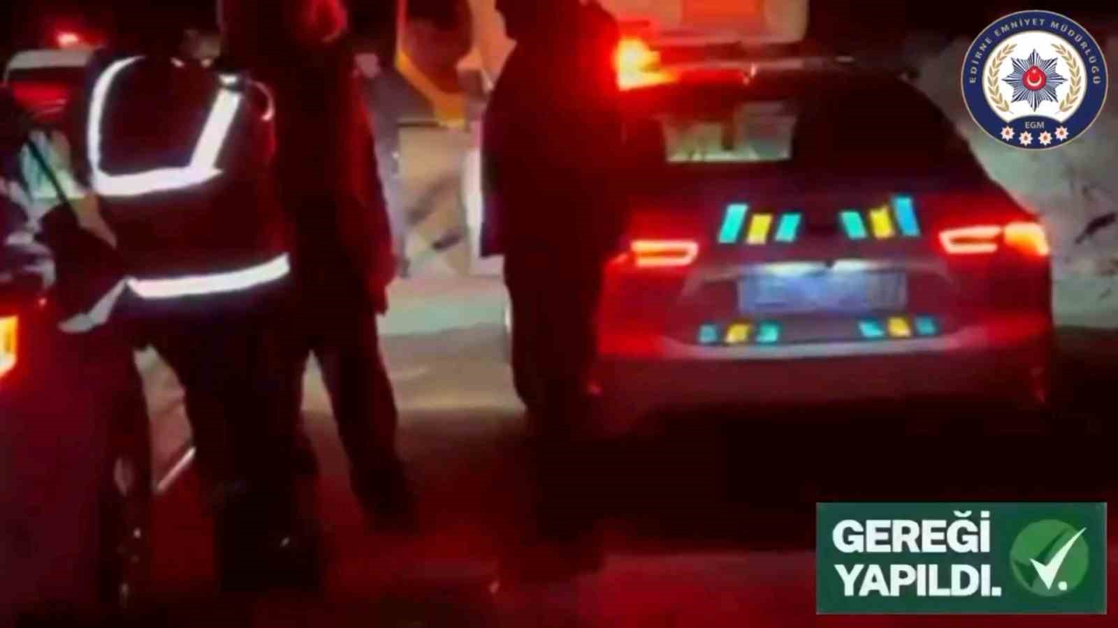 Çevreyi kirleten sürücüye 63 bin 592 lira ceza
