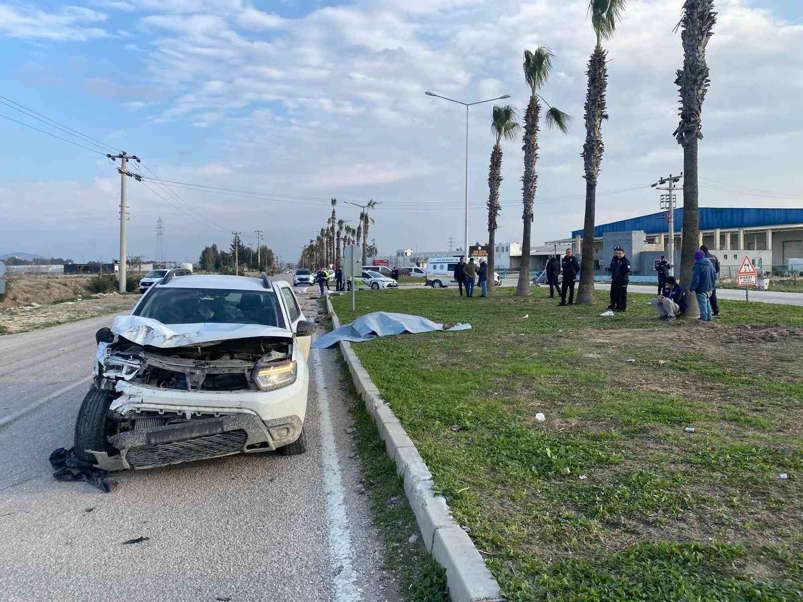 Ceyhan’da trafik kazası: 1 ölü
