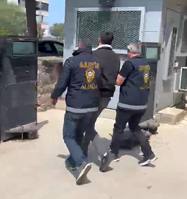 Cezaevi firarisi Aliağa’da polisten kaçamadı
