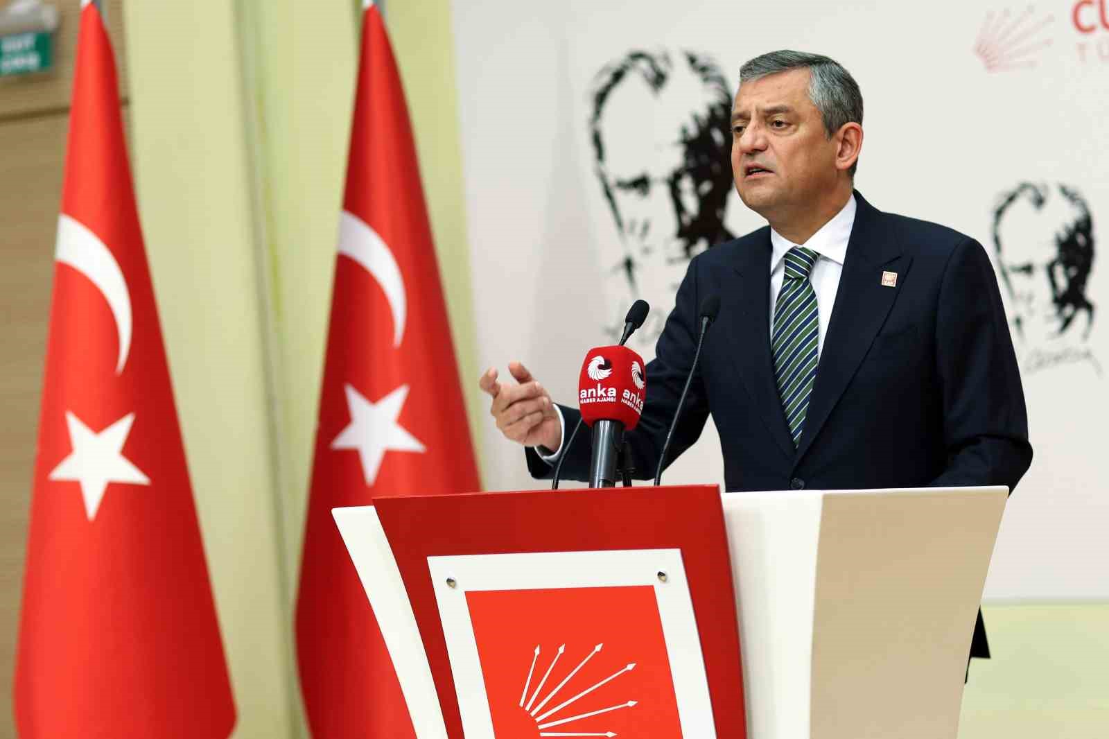 CHP Genel Başkanı Özel: "Önümüzdeki günlerde Meclis Başkanı ile bir görüşme talep edeceğim"
