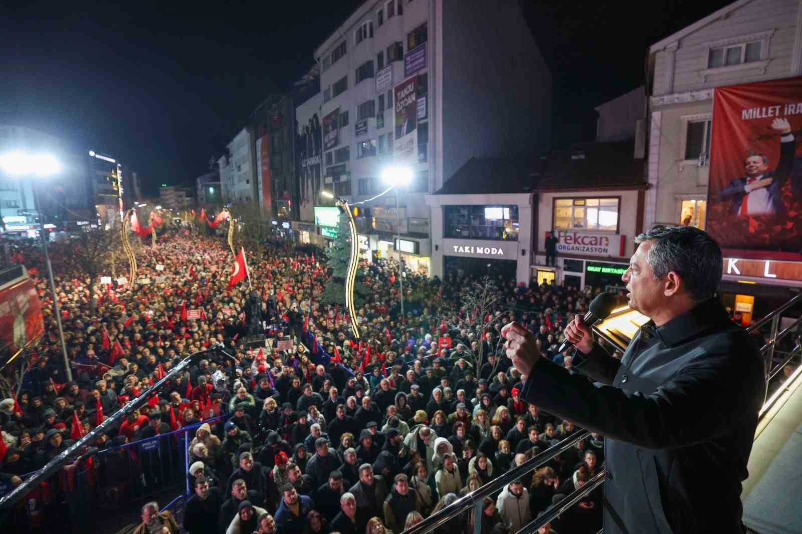 CHP Genel Başkanı Özel: "Tanju masumdur"
