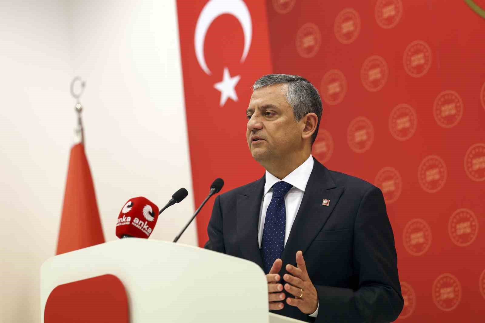 CHP Genel Başkanı Özel: "Trump ve Netanyahu ikilisinin bölgemizi kana bulamasına karşı duruyoruz"
