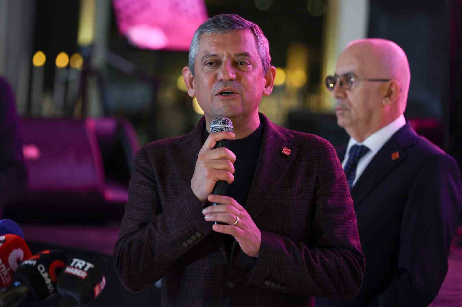 CHP Genel Başkanı Özel: "Trump’ın kurduğu düzen, yeni dünya düzeni olamaz"
CHP Genel Başkanı Özel: "Trump’ın kurduğu düzen, yeni dünya düzeni olamaz"