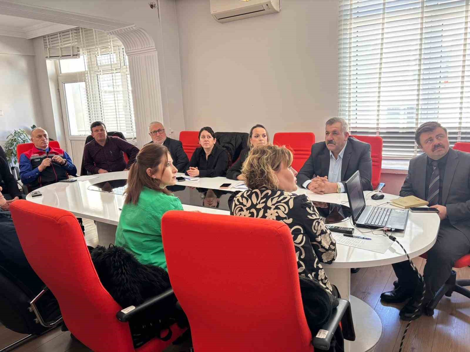 Çiftçi malları koruma çalışmalarındaki uygulamalar masaya yatırıldı
