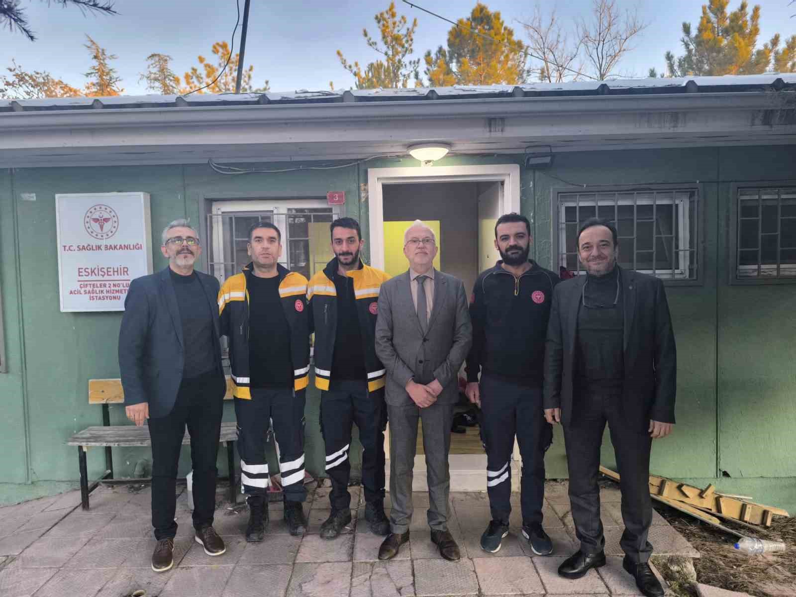 Çifteler Devlet Hastanesi’nde yürütülen çalışmalar değerlendirildi
