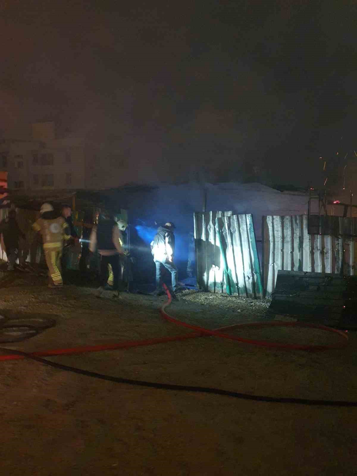 Çiftlik, alevlere teslim oldu
