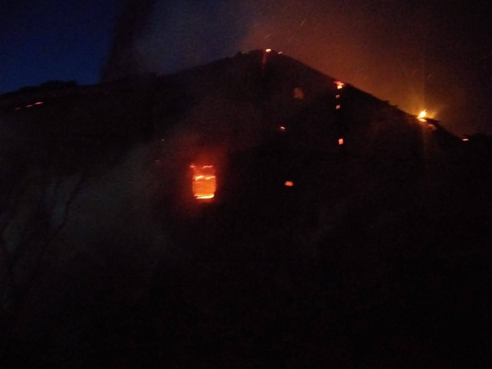 Çıkan yangında 78 yaşındaki kadın evsiz kaldı
