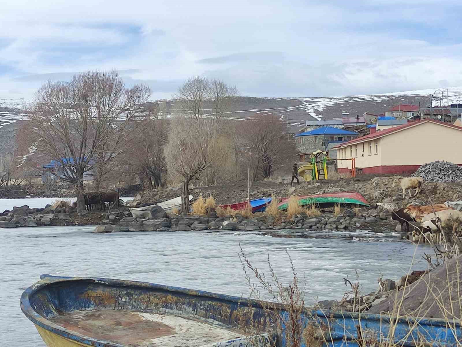 Çıldır Gölü’nde atlı kızak sezonu sona eriyor

