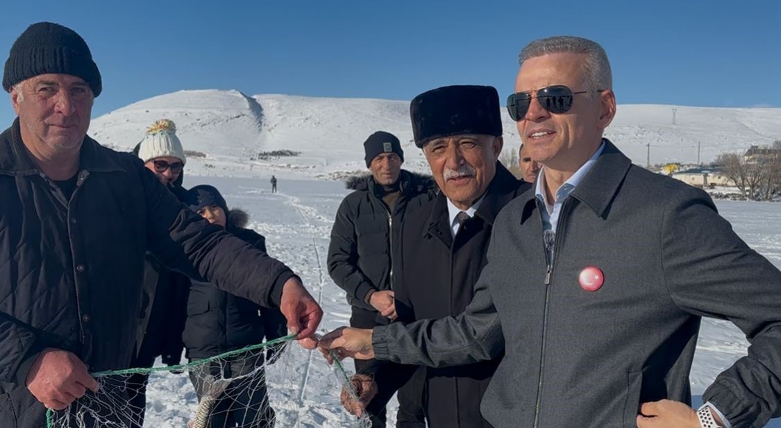 Çıldır’da ağ çekme etkinliği
