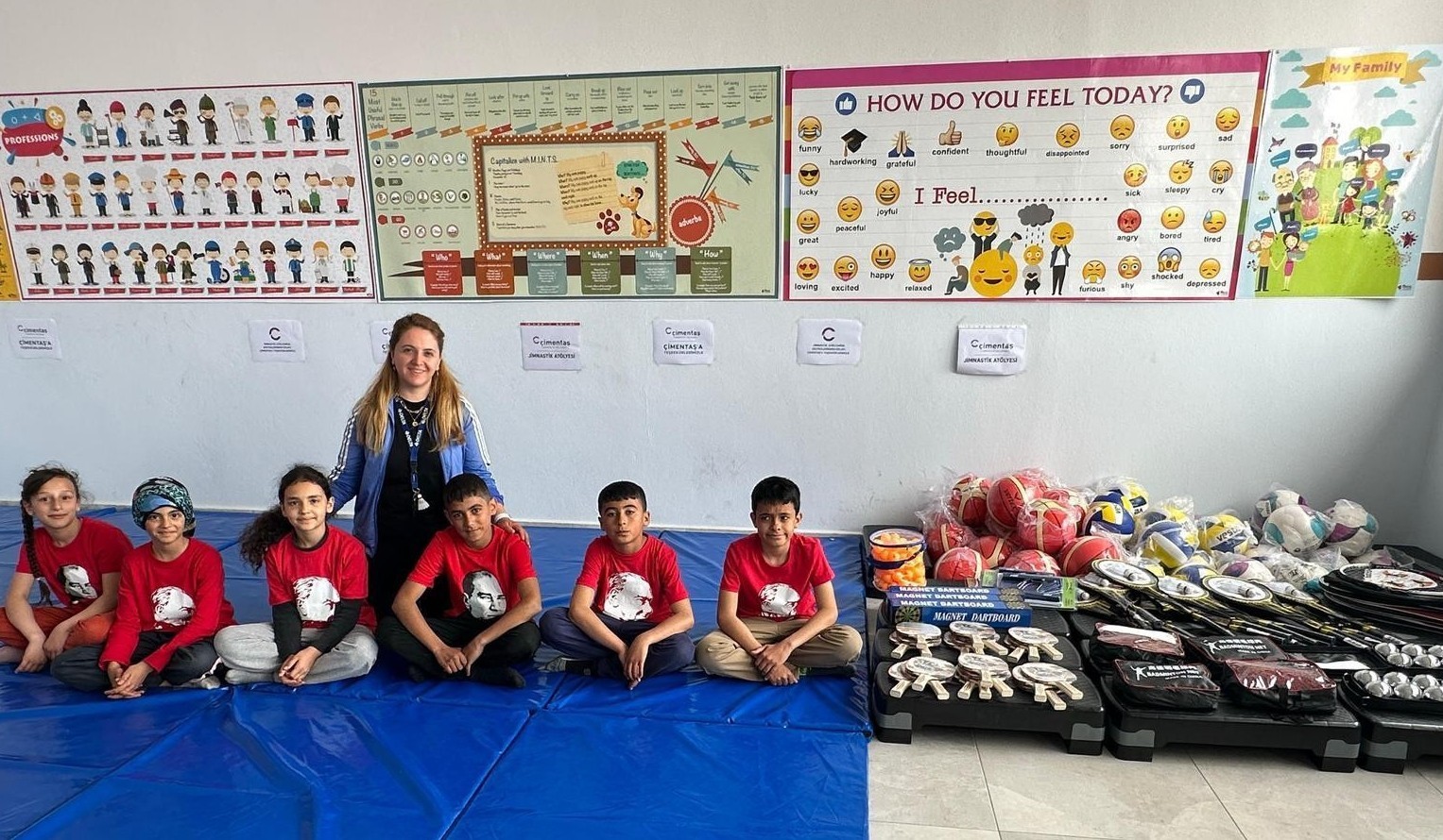 Çimentaş Elazığ’daki okullara destek projesini bu yıl da sürdürüyor
