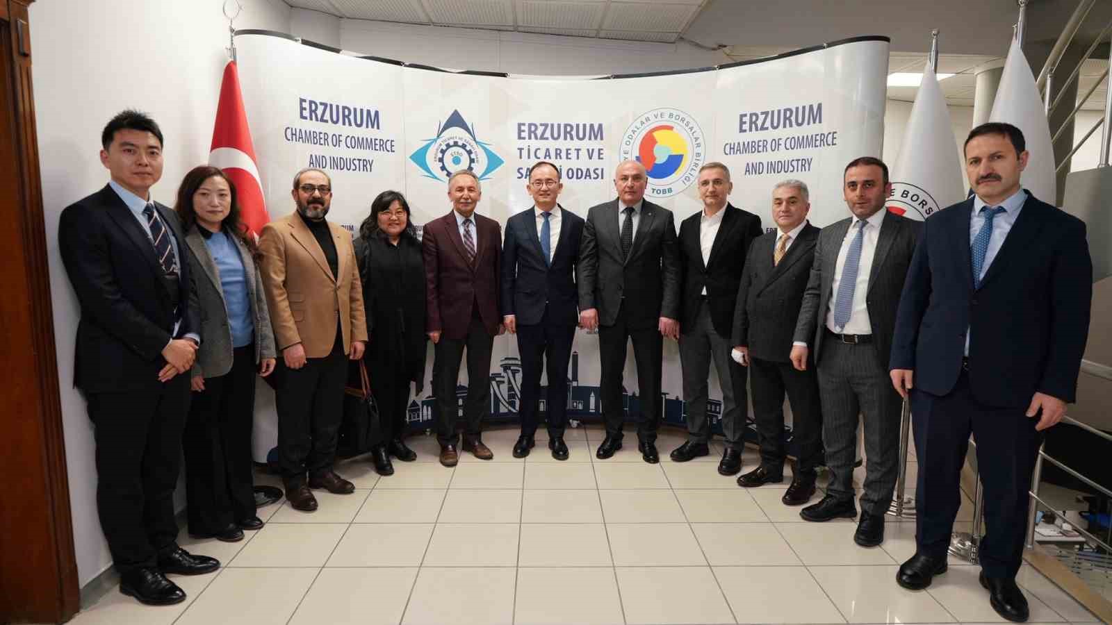 Çin Büyükelçisi JIANG Xuebin ETSO’da
