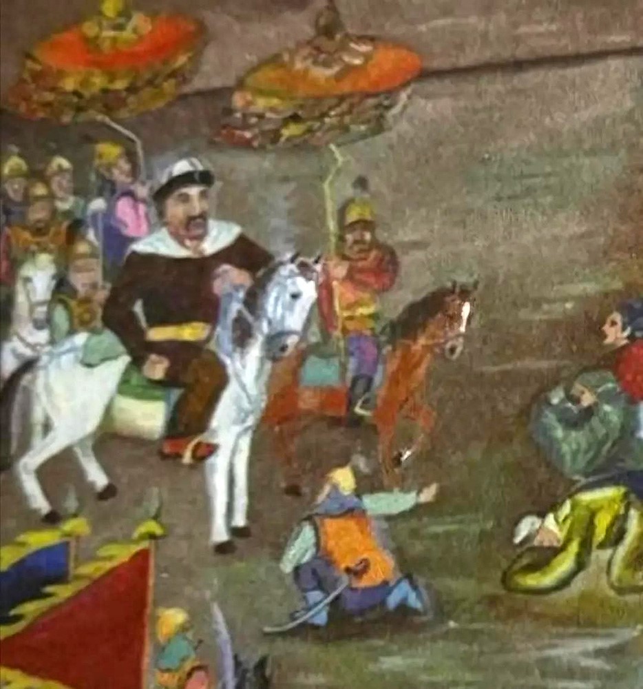 Çin’deki bir müzede Kırgızları ve Manas destanını tasvir eden resimler bulundu
