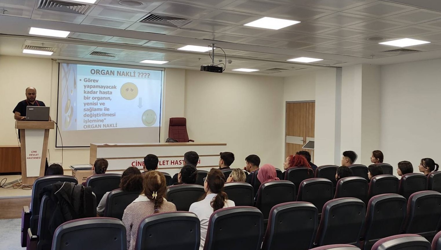 Çine’de sağlık personeline organ bağışı eğitimi
