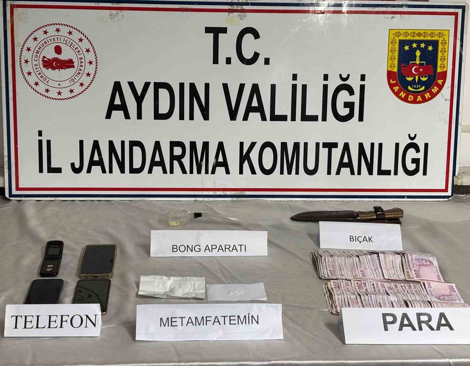 Çine’de uyuşturucu ticaretine jandarma ekiplerinden suçüstü
