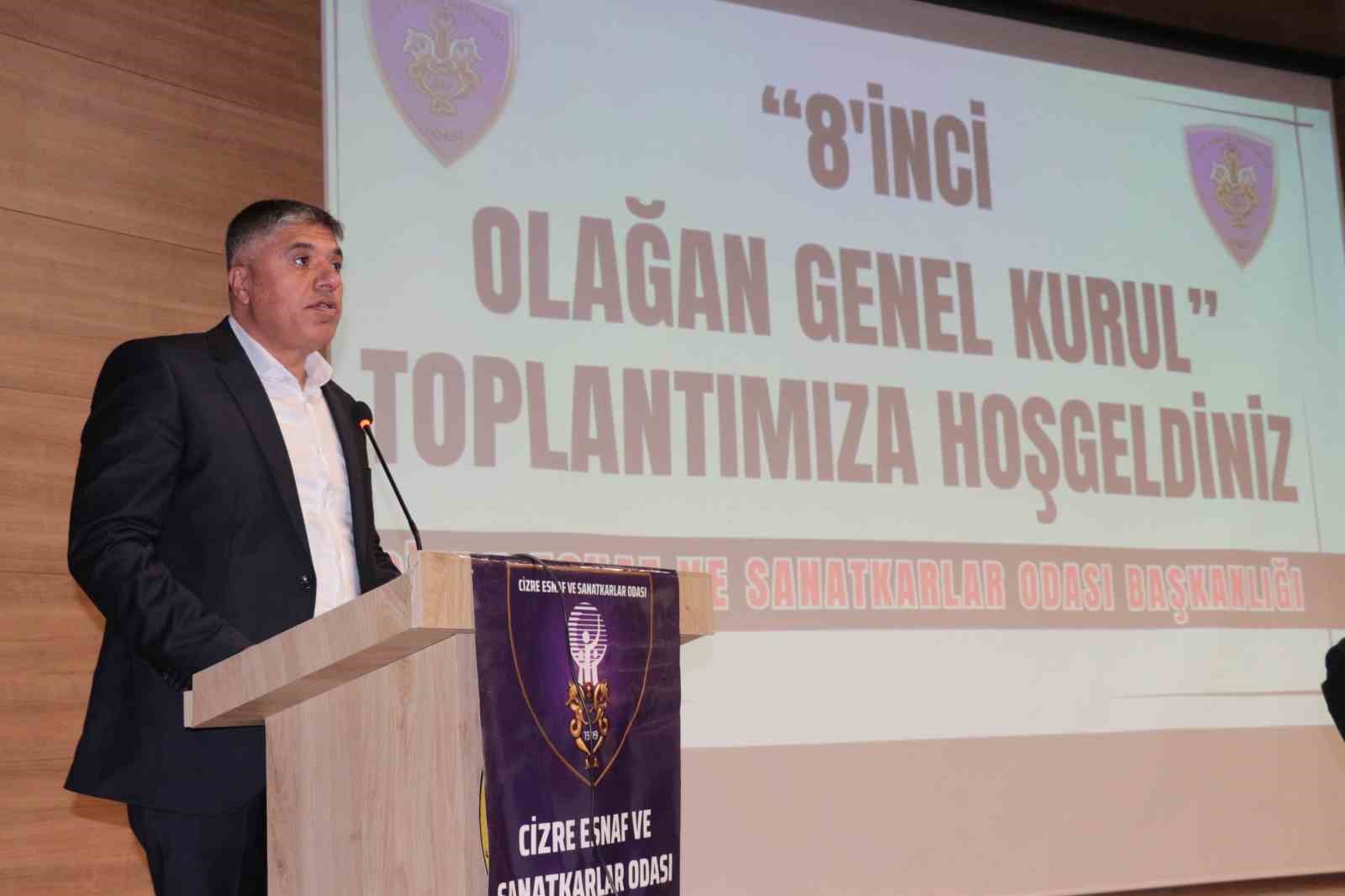 Cizre Esnaf Odasında 21 yıl sonra değişim
