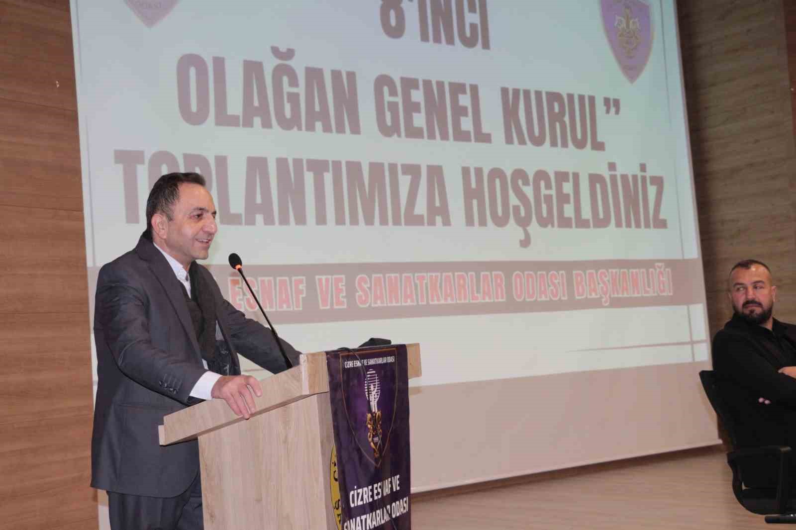 Cizre Esnaf Odasında 21 yıl sonra değişim
