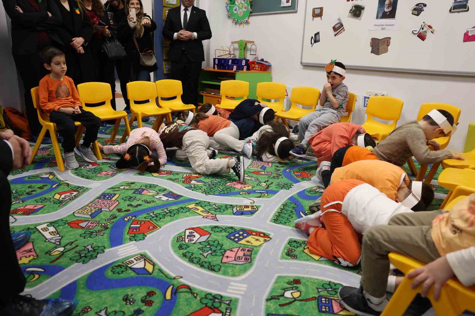 Çocuklar afet bilinciyle yetişiyor
