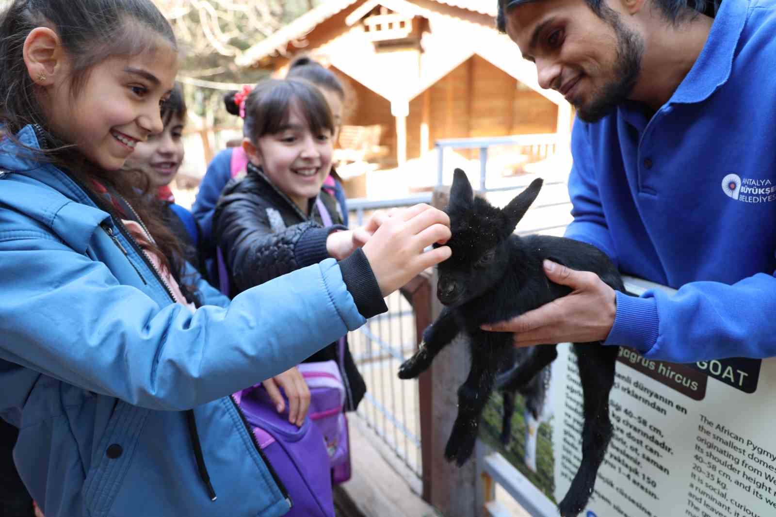 Çocuklar hayvanları ve yaban hayatını tanıma fırsatı buldu
