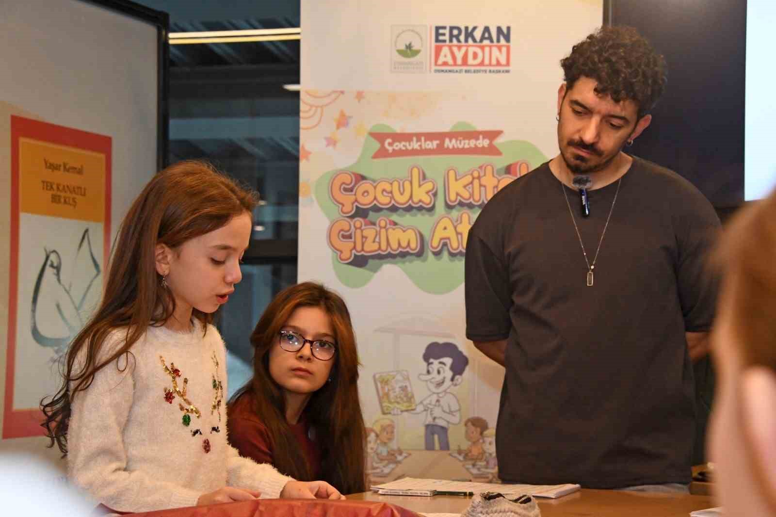 Çocuklar Osmangazi’de sanat dolu günler yaşıyor
