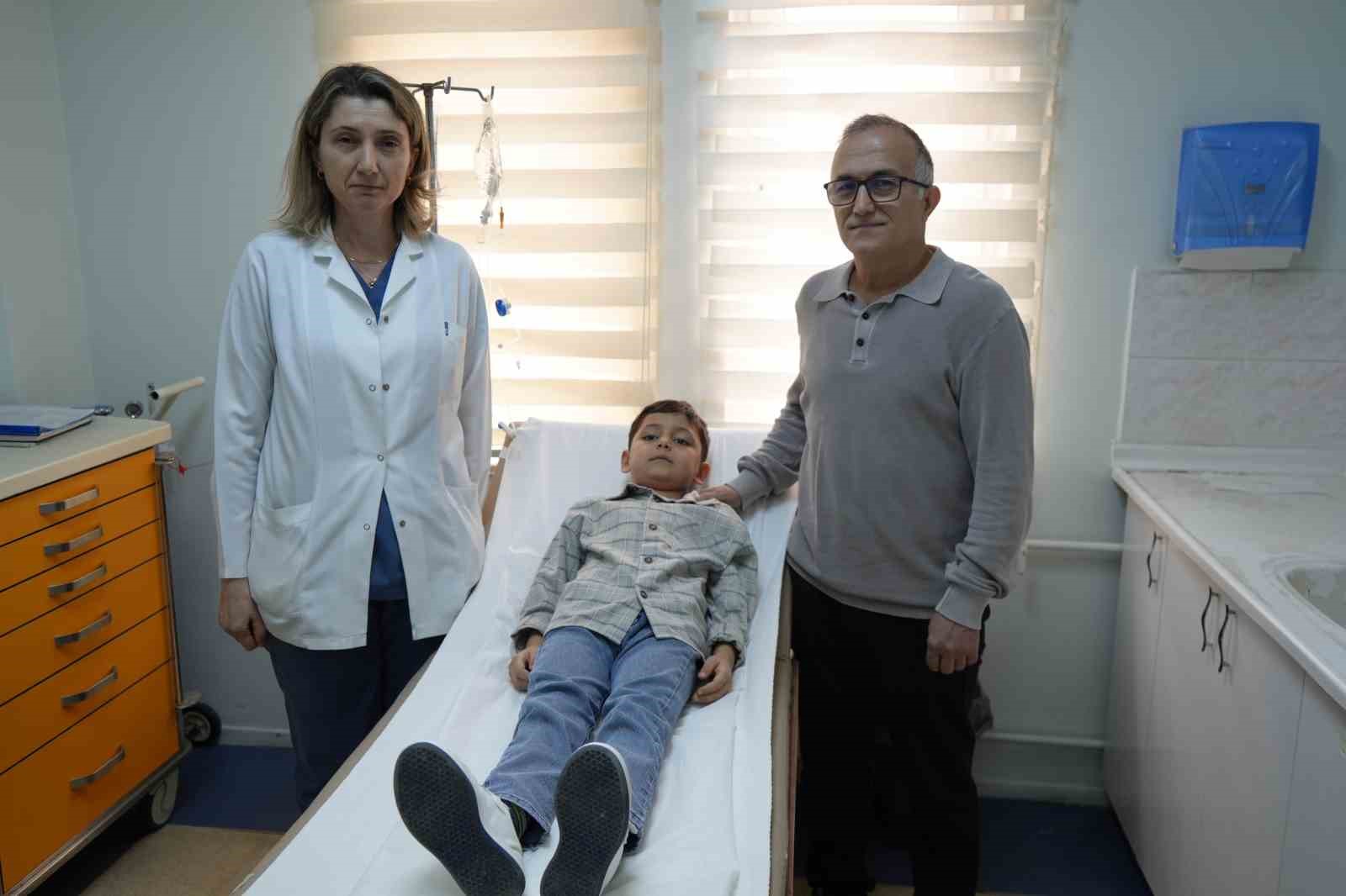 Çocuklarda nadir görülen diyafram fıtığı Samsun’da ilk kez tedavi edildi
