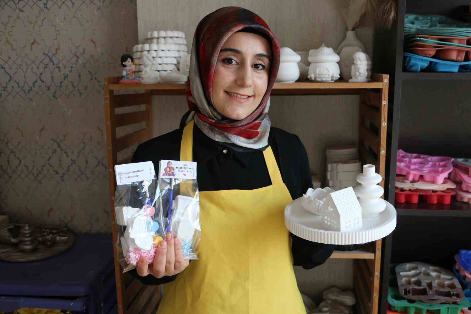 Çocukları için hobi olarak yapıyordu, evinin odasını atölyeye çevirip 81 ile satış yapmaya başladı
