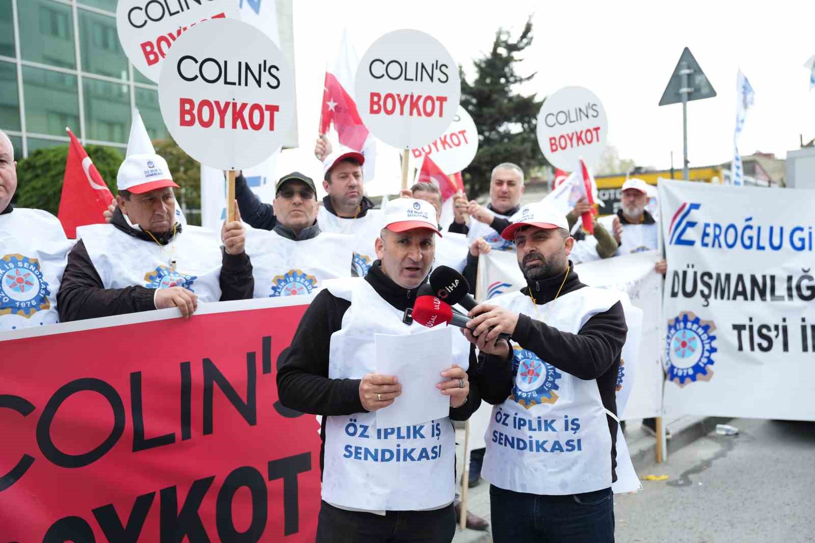 Colins’te grev kararı
