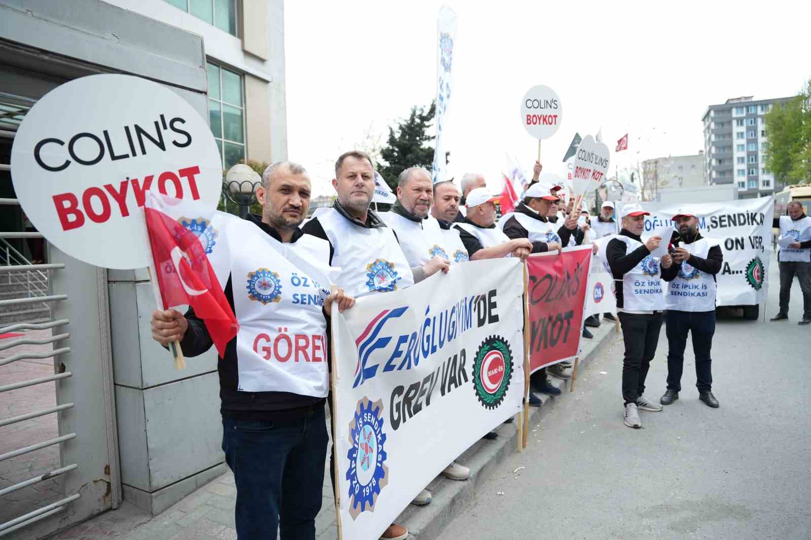 Colins’te grev kararı
