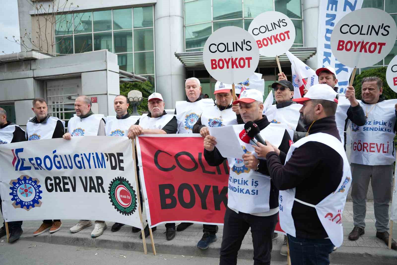 Colins’te grev kararı
