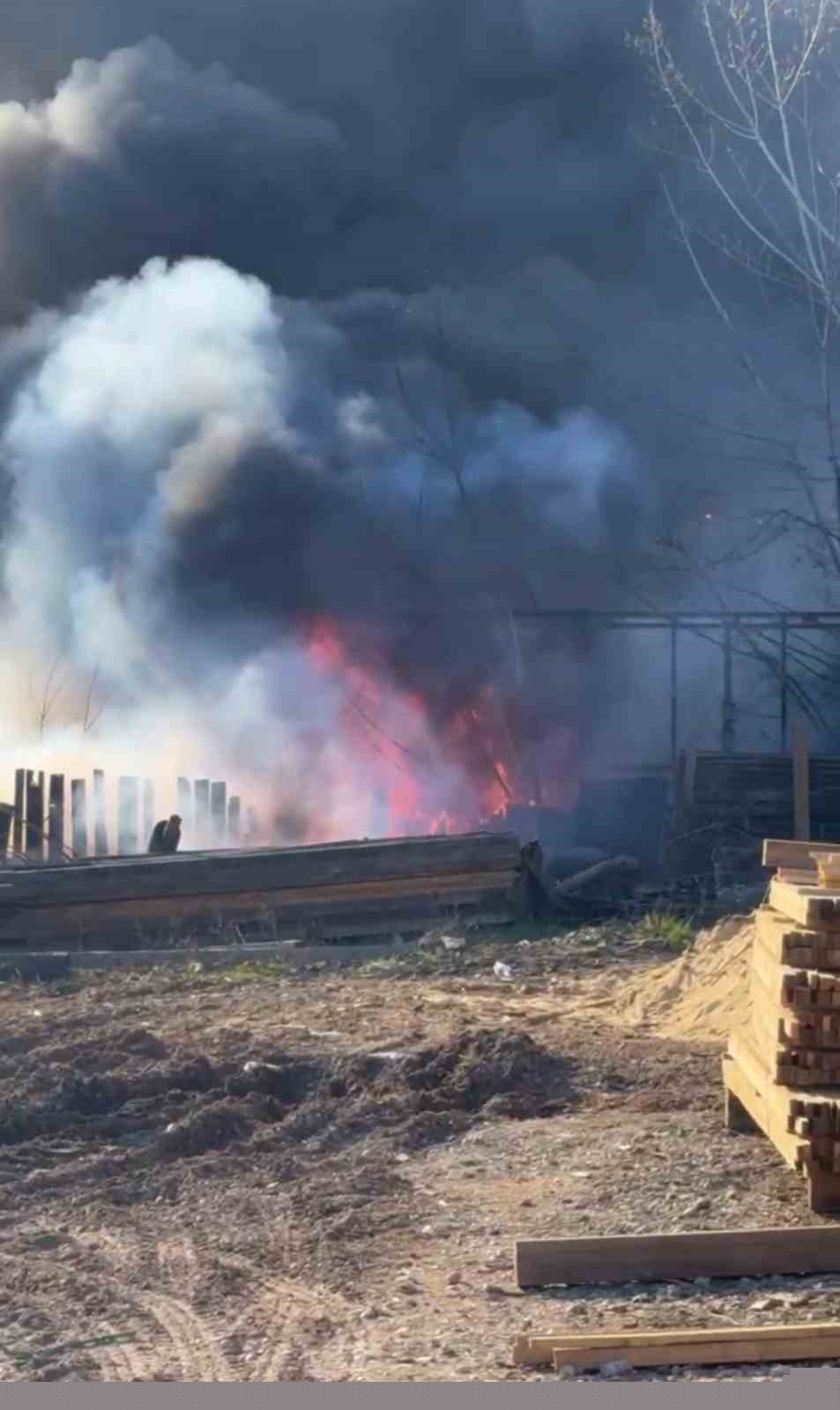 Çöp konteynerlerinde çıkan yangın korkuttu
