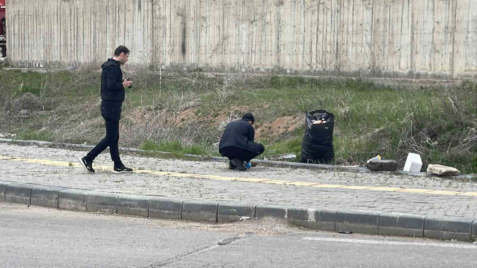 Çöpe atılan havan mermisi paniğe neden oldu
