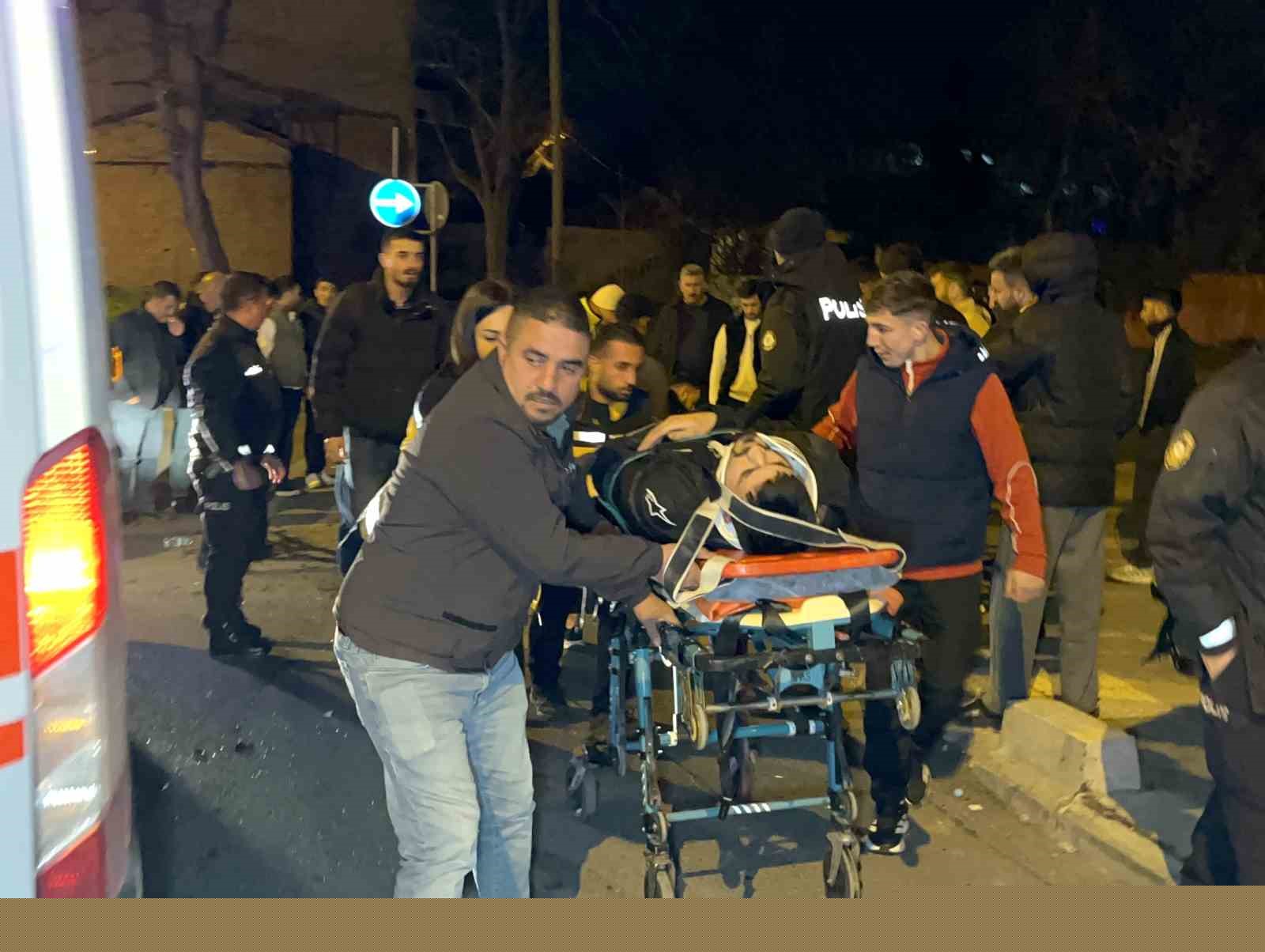 Çorlu’da feci kaza: 2 yaralı
