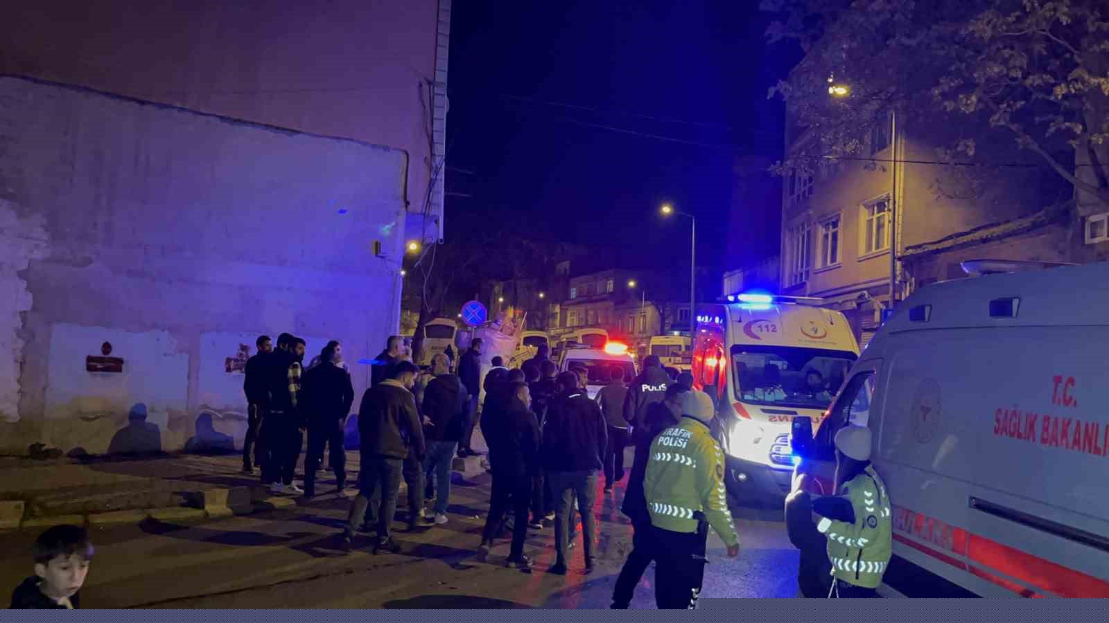 Çorlu’da feci kaza: 2 yaralı
