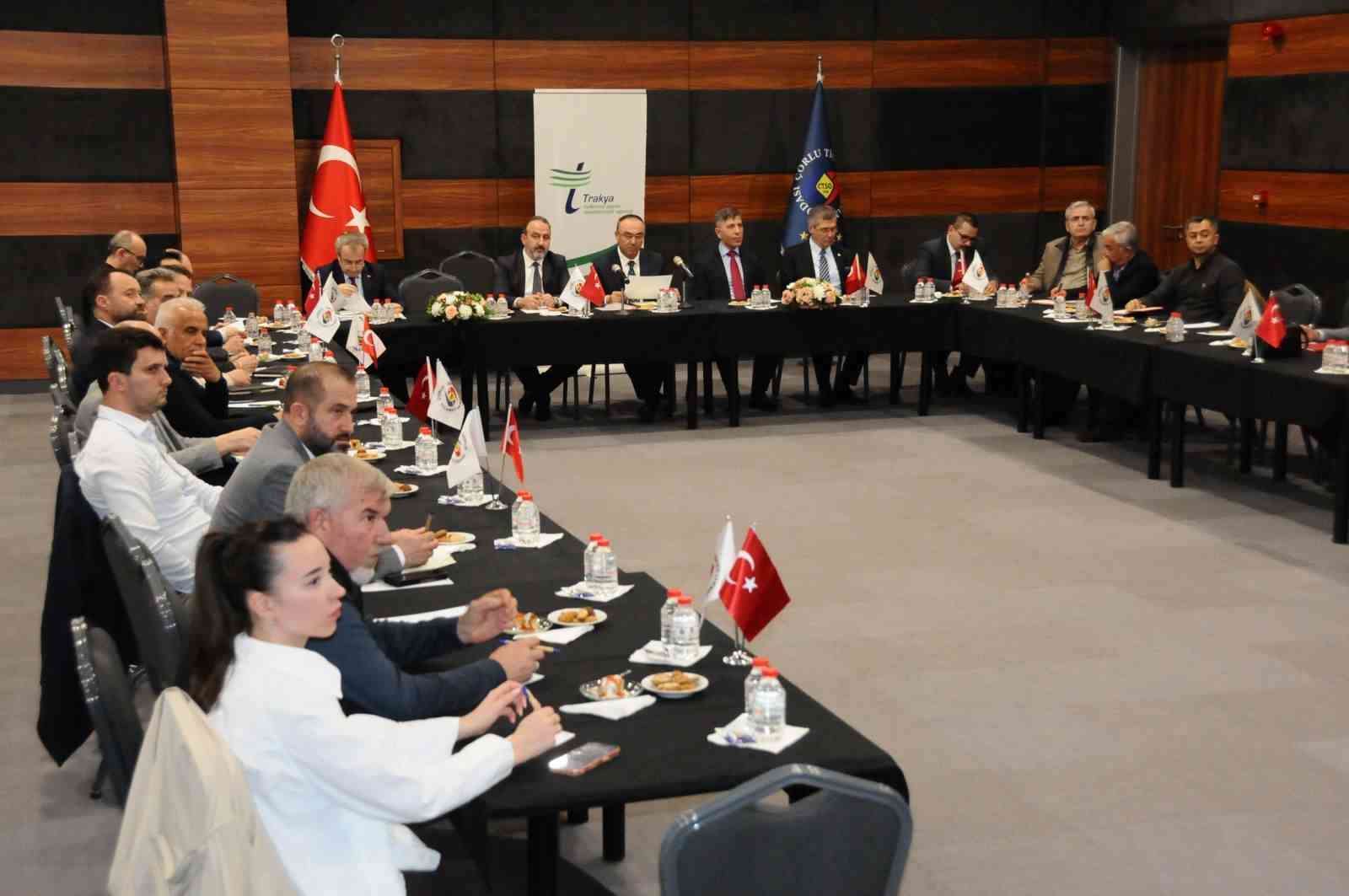 Çorlu’da ’Yerel Kalkınma Hamlesi’ bilgilendirme toplantısı yapıldı
