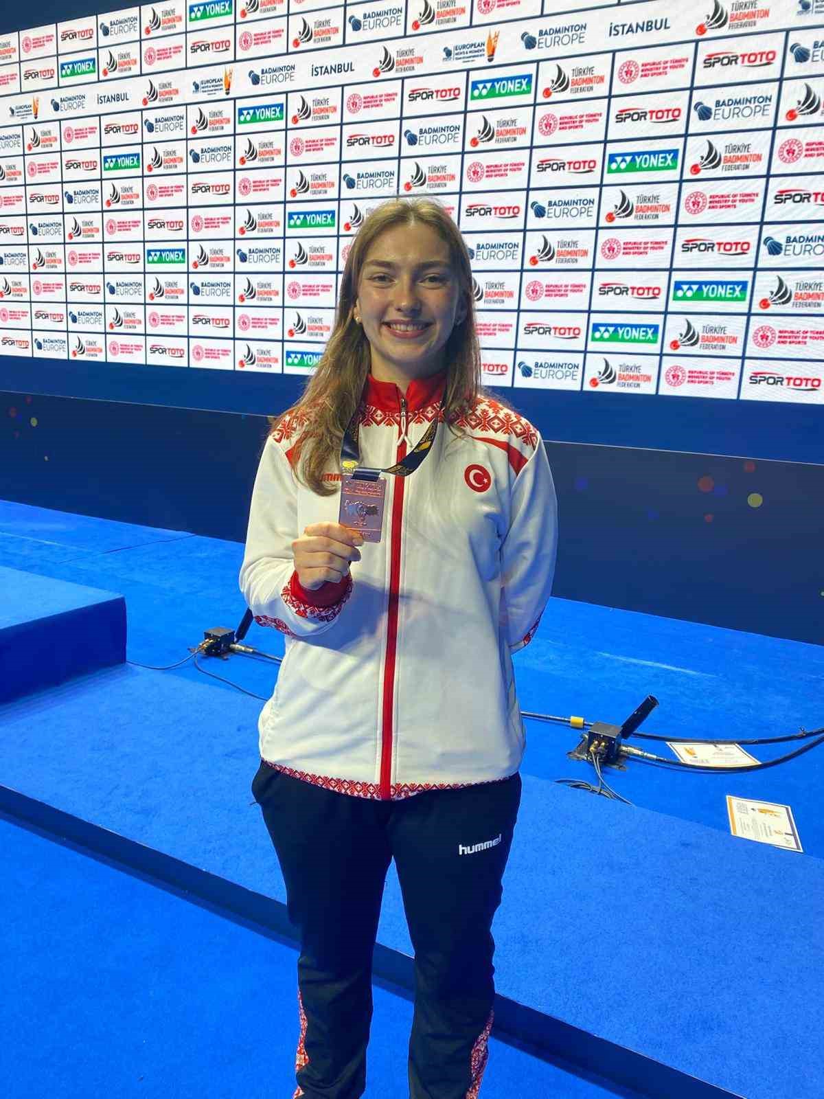 Çorlulu sporcu, Avrupa’da tarih yazdı
