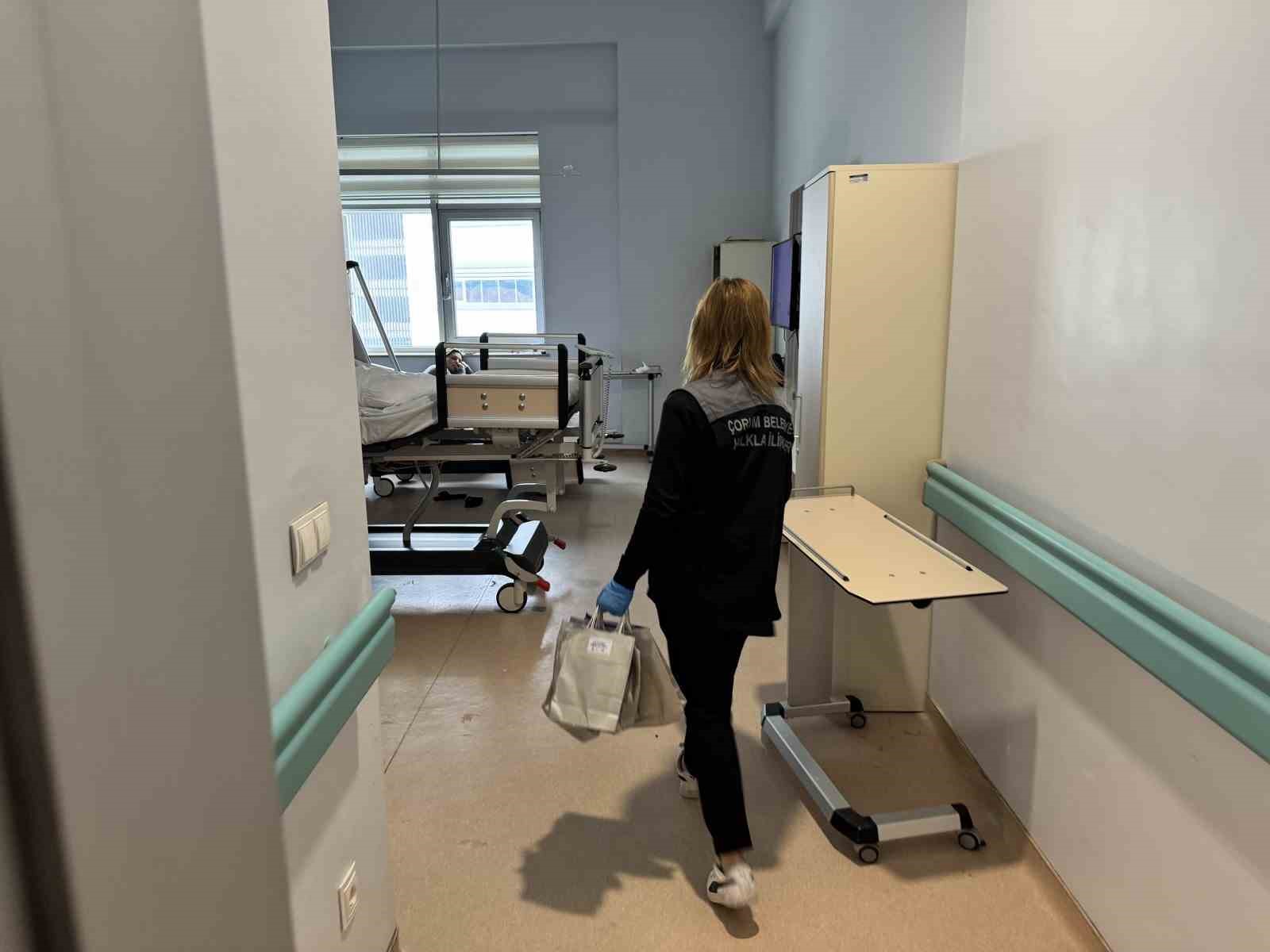 Çorum Belediyesi hasta ve yaşlıları unutmadı
