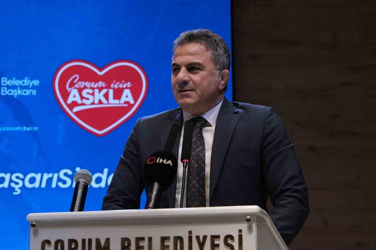 Çorum Belediyesi’nden amatör spor kulüplerine 3 milyon liralık nakdi yardım
