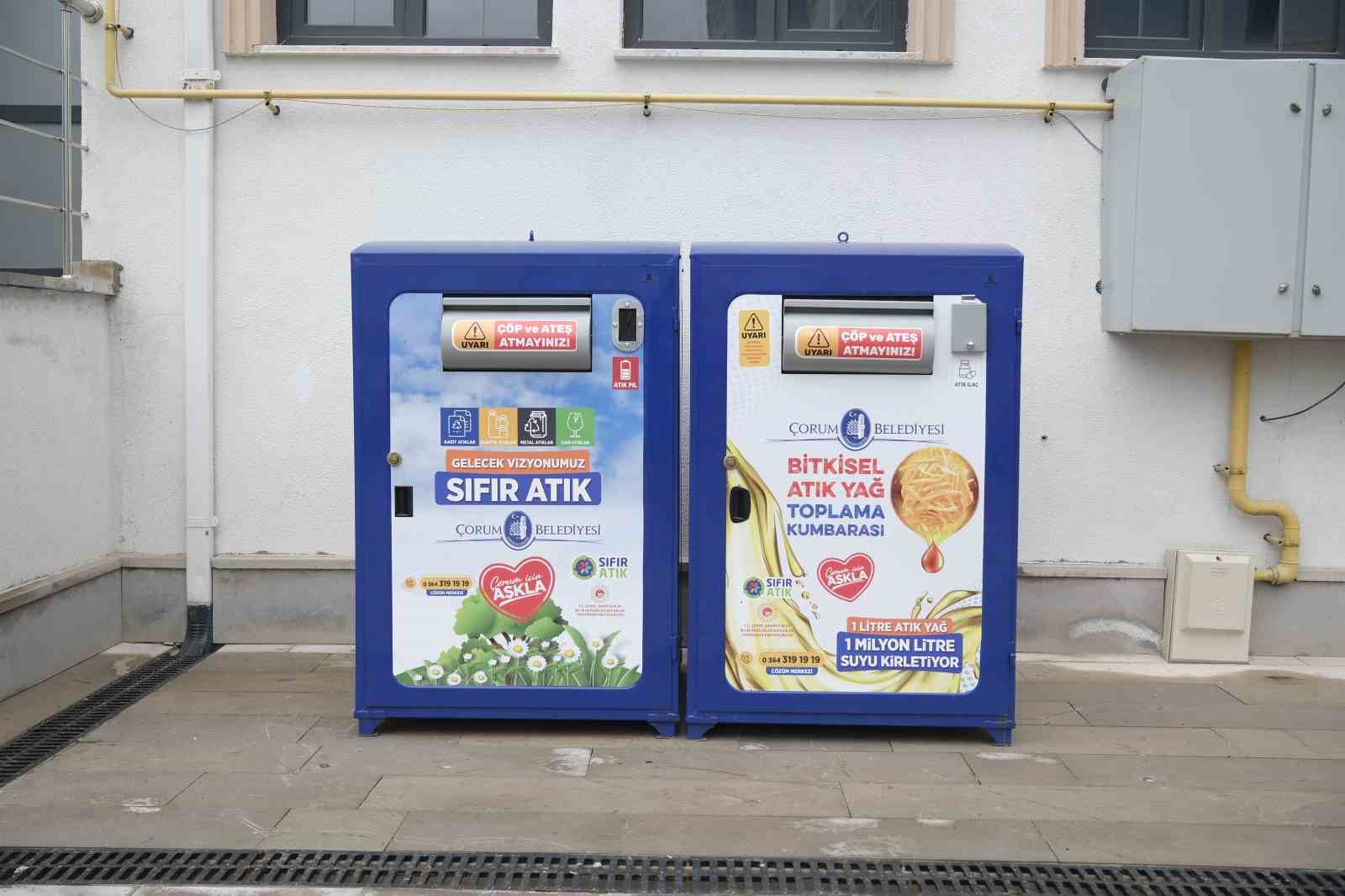 Çorum Belediyesi’ne "İl Sıfır Atık Belgesi"
