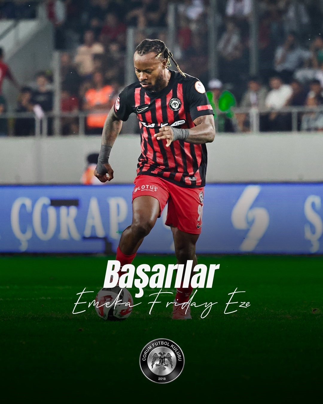 Çorum FK, 3 oyuncuyu kadrosuna kattı
