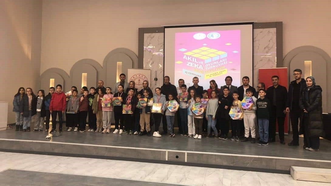 Çorum’da akıl ve zeka oyunları tamamlandı
