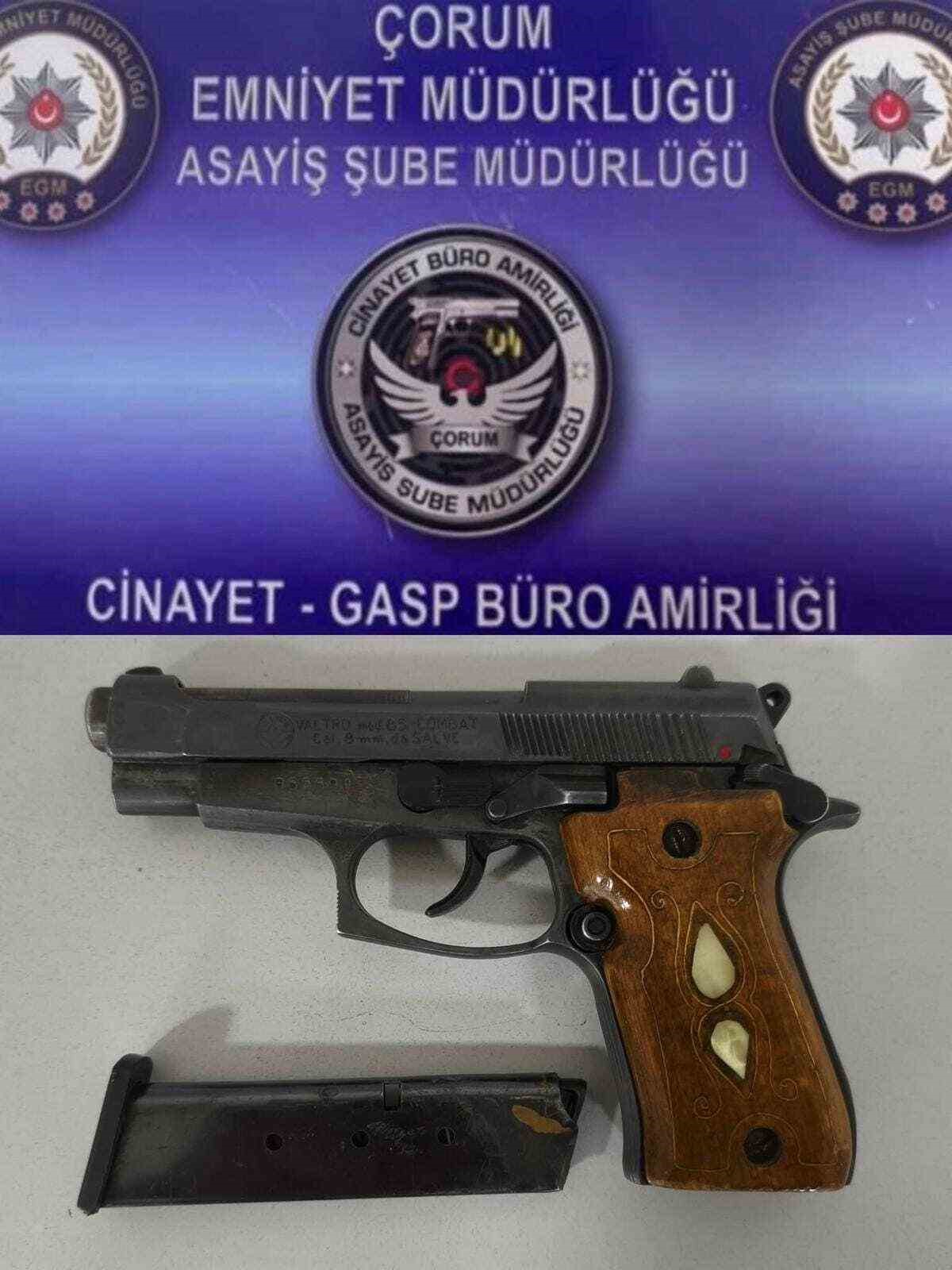 Çorum’da aranan 2 şahıs yakalandı
