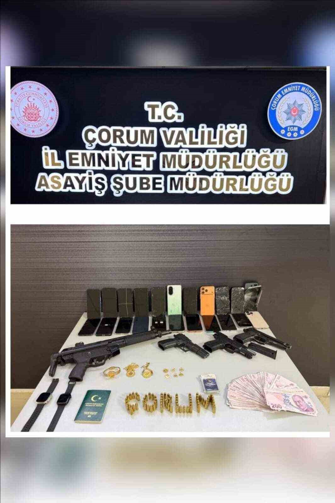 Çorum’da aranan 2 şahıs yakalandı
