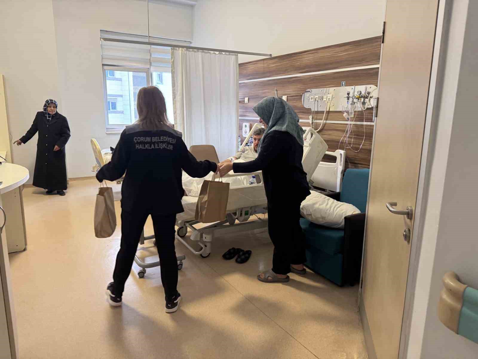 Çorum’da hasta ve yaşlılara hijyen paketi
