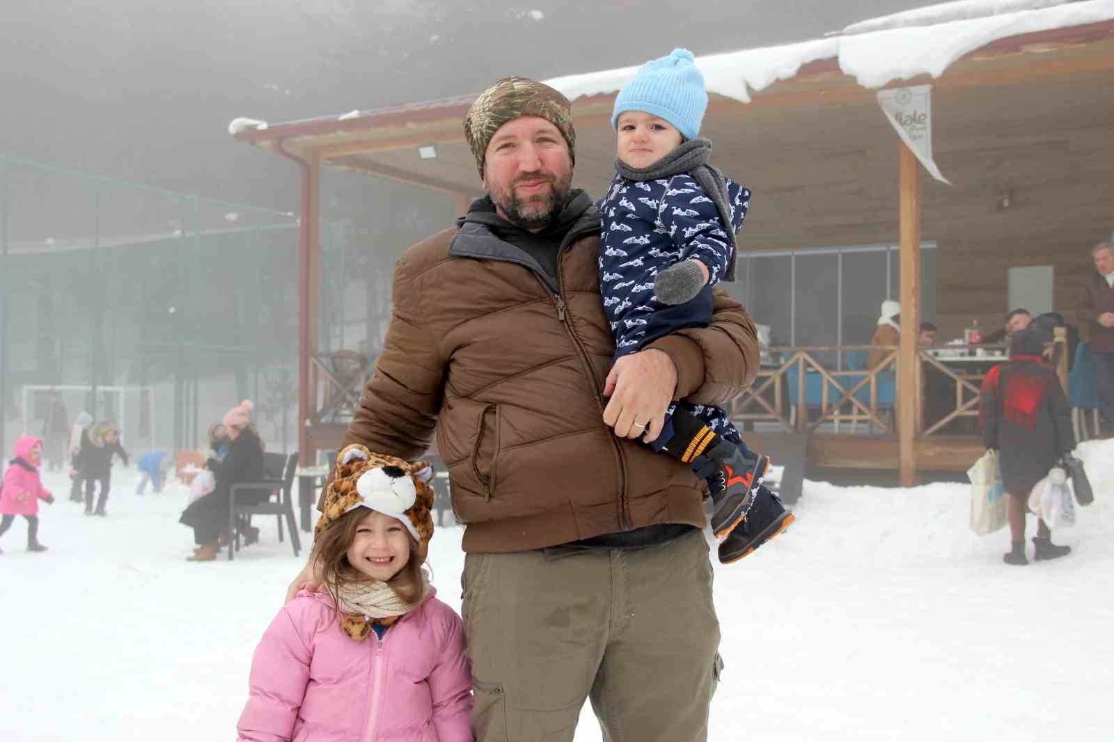 Çorum’da kar festivali vatandaşların akınına uğradı
