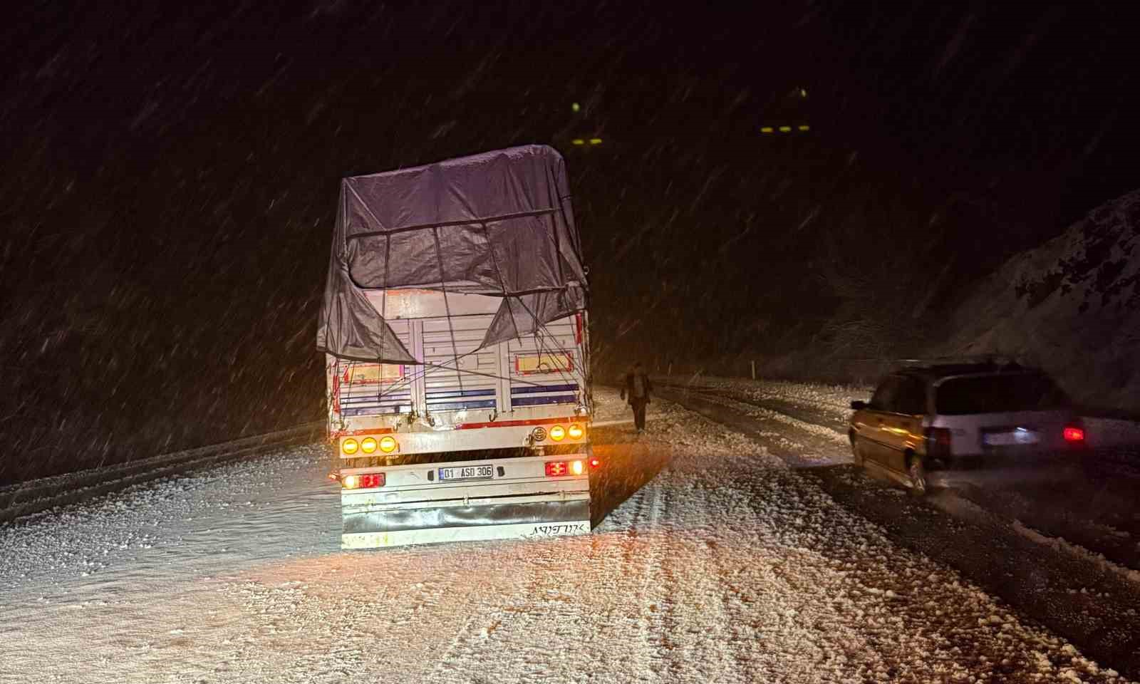 Çorum’da kar yağışı etkili oluyor
