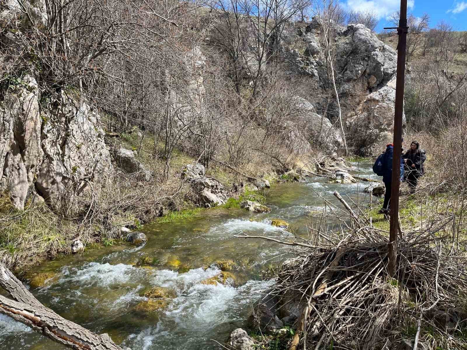 Çorum’da mest eden ilkbahar manzaraları

